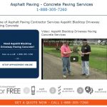 web design for paving contractor
