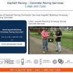 web design for paving contractor