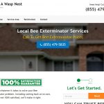 website design and marketing for pest control company